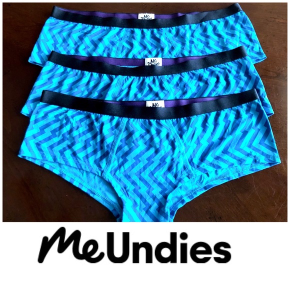 ME UNDIES - NEW - L Sz Medium - 3-Pack Cheeky Brief Undies/ALL SAME PATTERN - Picture 1 of 9